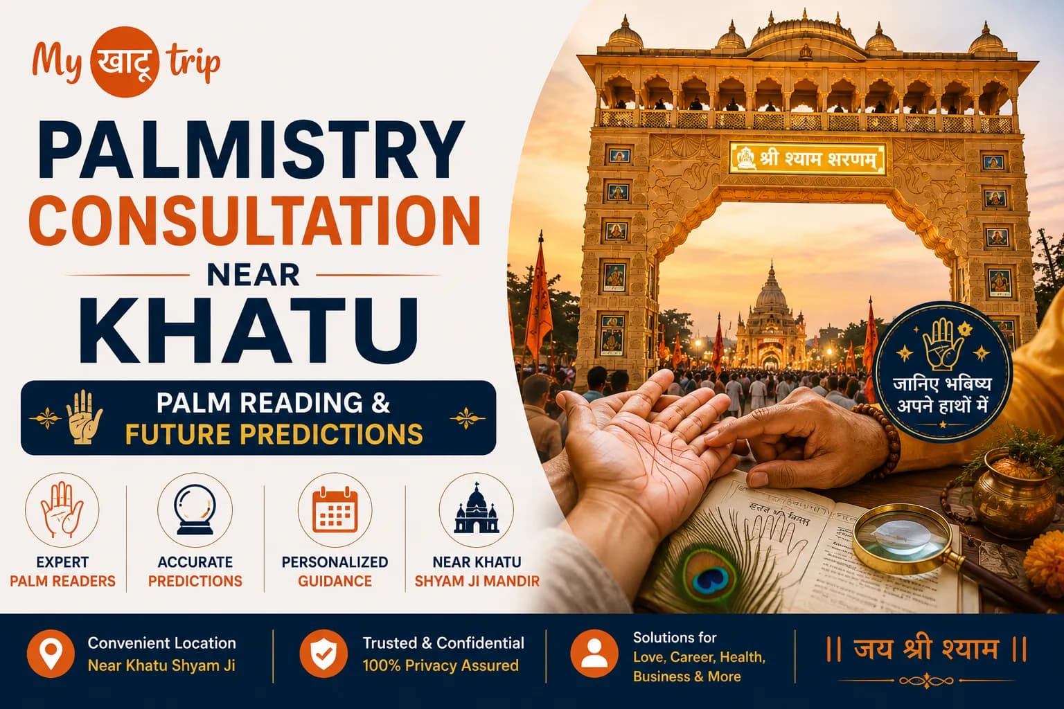 Palmistry Consultation Near Khatu – Palm Reading & Future Predictions