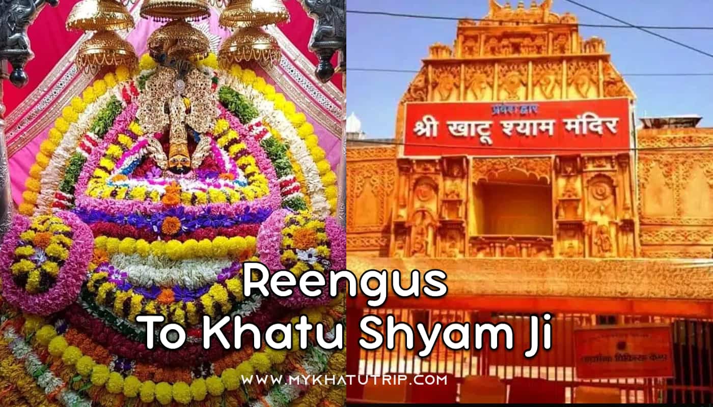 How to Reach Khatu Shyam Mandir From Khatu Mod Reengus 👇🏽🙏