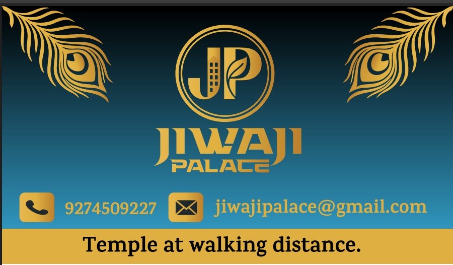 Visiting card of Jiwaji hotel kahtu